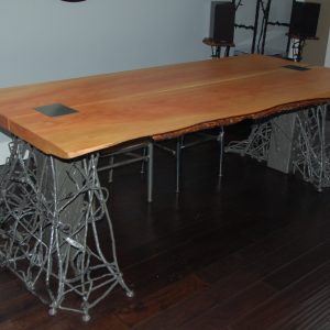 Tree Table - Reclaimed live edge wood table